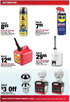 Preview of Bi-Mart weekly ads valid from 17.02.2026 | Page: 10 | Products: Tire