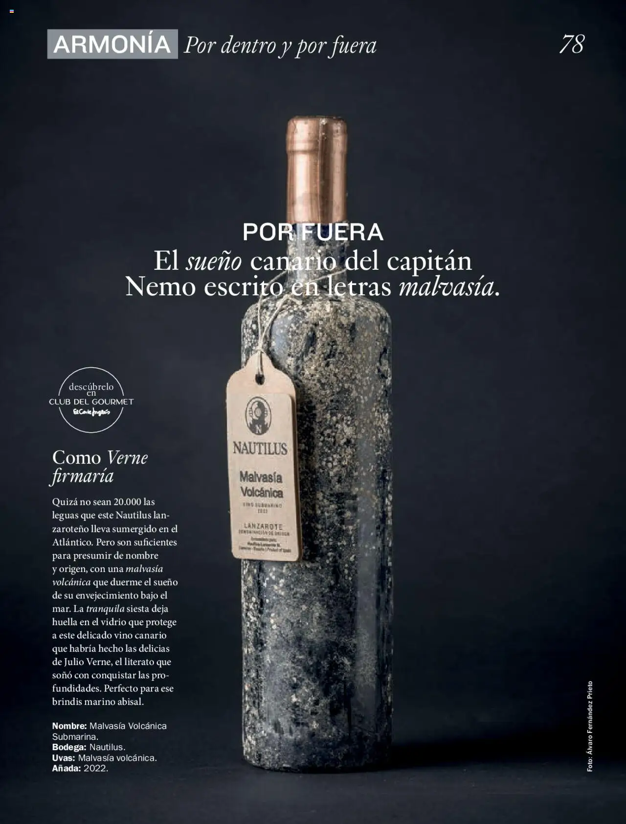Nuevas ofertas de El Corte Inglés válidas en toda la República Mexicana desde el 27.06.2025. ¡Encuentra las mejores ofertas en El Corte Inglés Gourmet Magazin! | Página: 78 | Productos: Vino