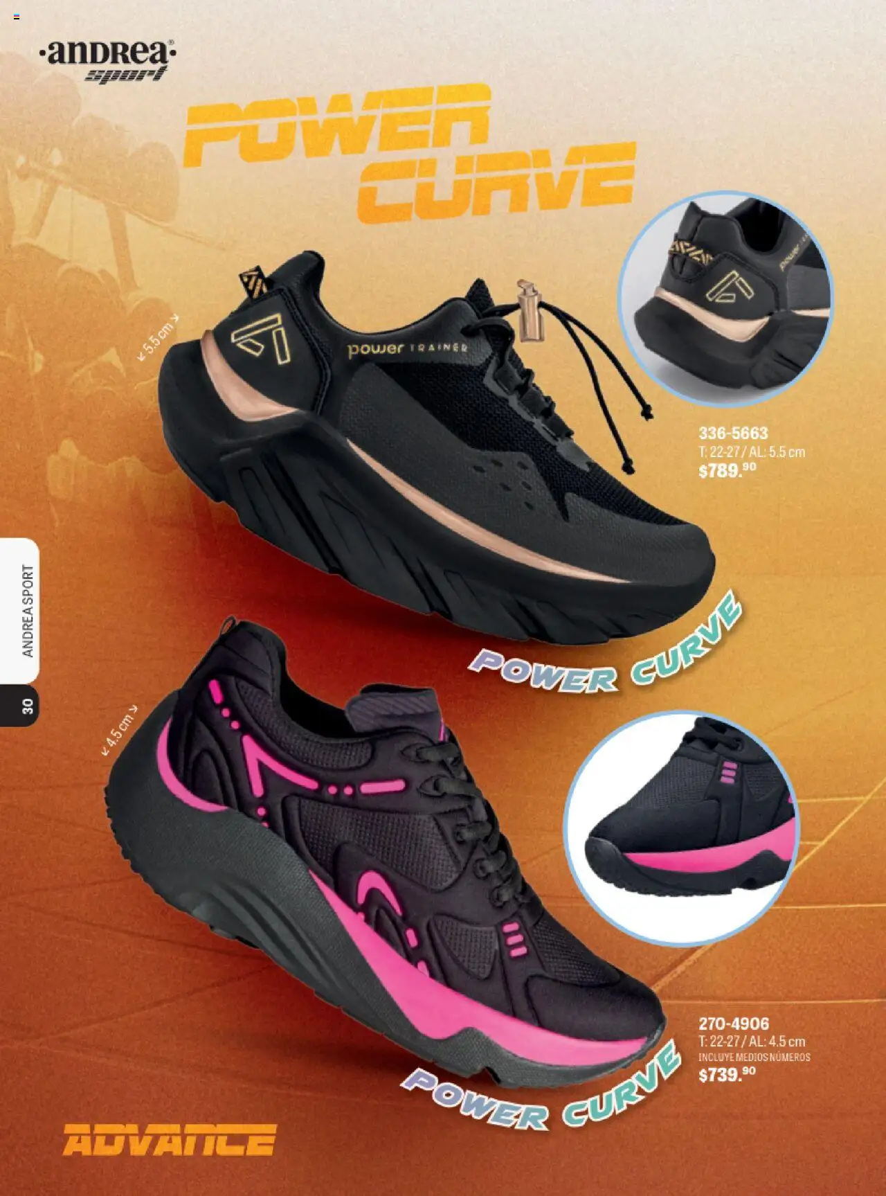 Nuevas ofertas de Andrea válidas en toda la República Mexicana desde el 13.08.2025. ¡Encuentra las mejores ofertas en Andrea - Catálogo Andrea Sport! | Página: 27