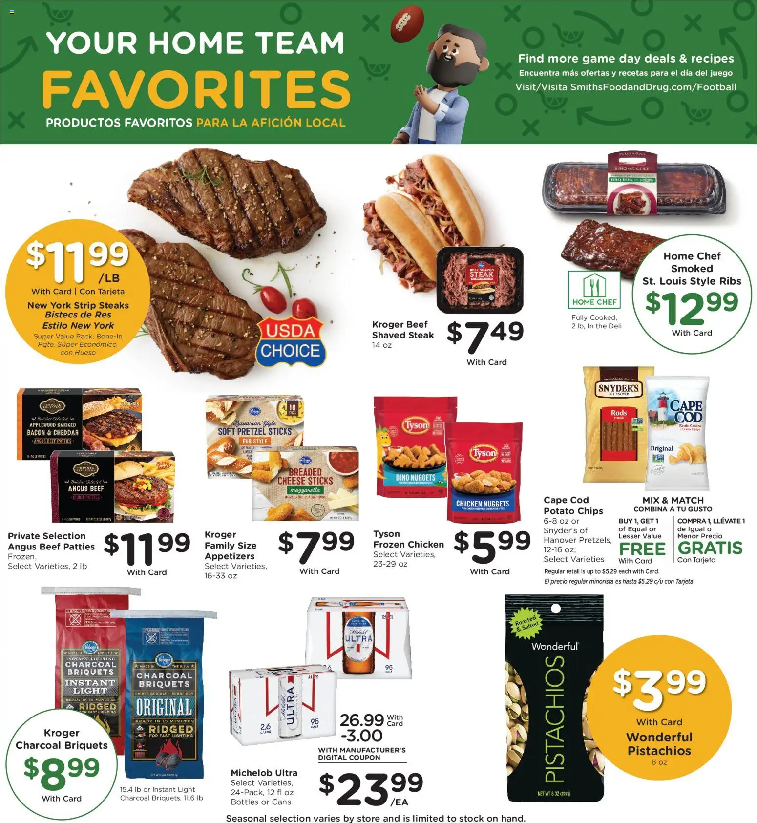 Smith's Weekly Ad - WY - valid from 03.12.2025 | Page: 7 | Products: Cheese, Beef, Chips, Game