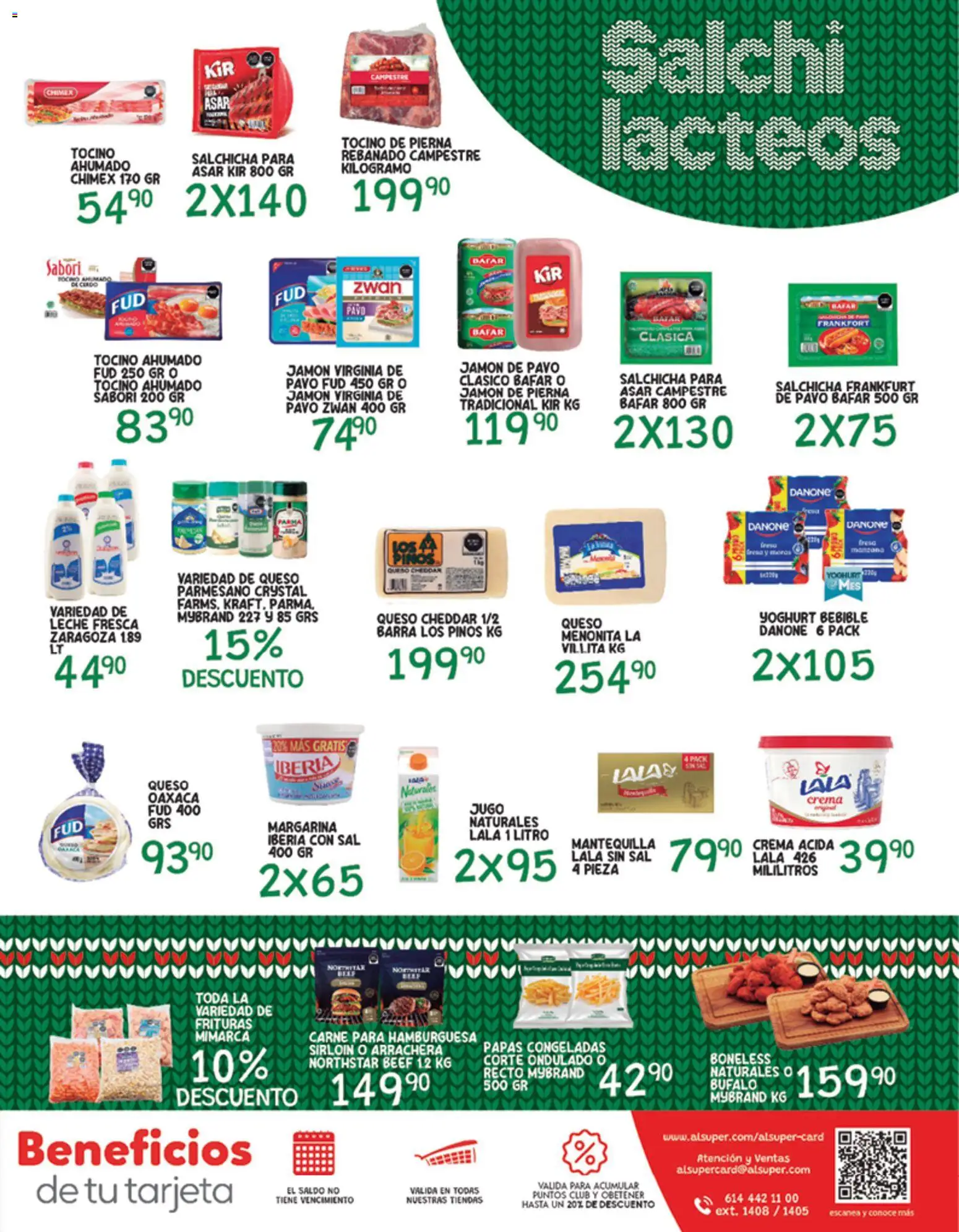 Nuevas ofertas de Alsuper válidas en toda la República Mexicana desde el 26.12.2025. ¡Encuentra las mejores ofertas en Alsuper folleto! | Página: 7 | Productos: Fresa, Tocino, Leche, Margarina