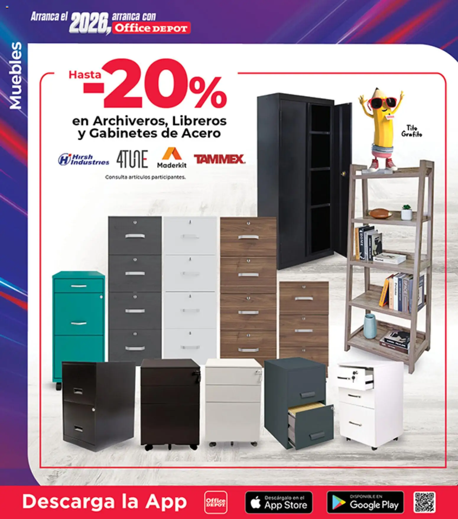 Nuevas ofertas de Office Depot válidas en toda la República Mexicana desde el 01.02.2026. ¡Encuentra las mejores ofertas en Office Depot catálogo! | Página: 17