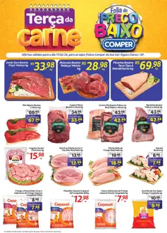 Comper - Ofertas Terça da Carne - Pré-Visualização do folheto da loja Comper, válido de 17.02.2026