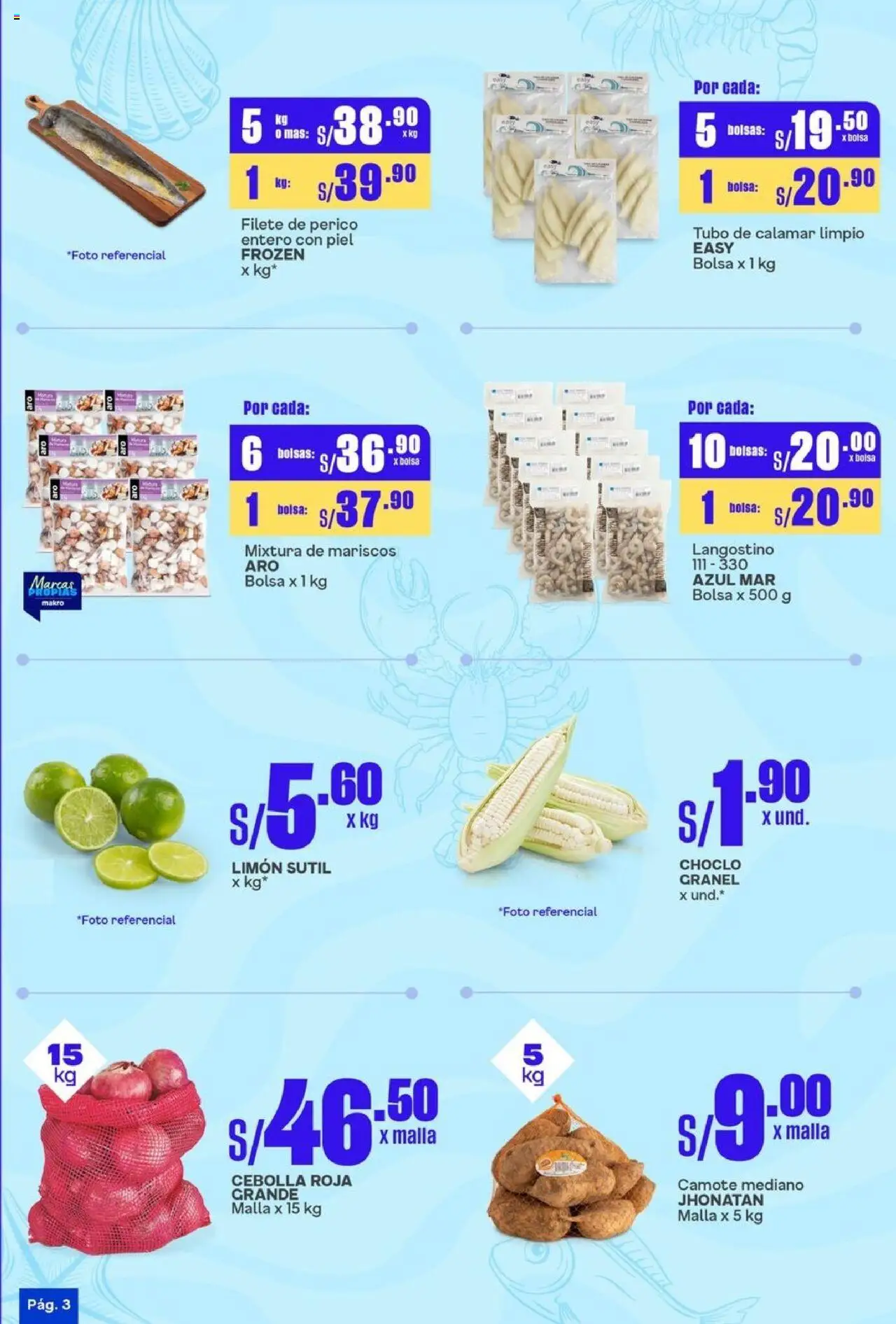 Catálogo Makro válido desde 25.09.2025 | Página: 3 | Productos: Bolsa
