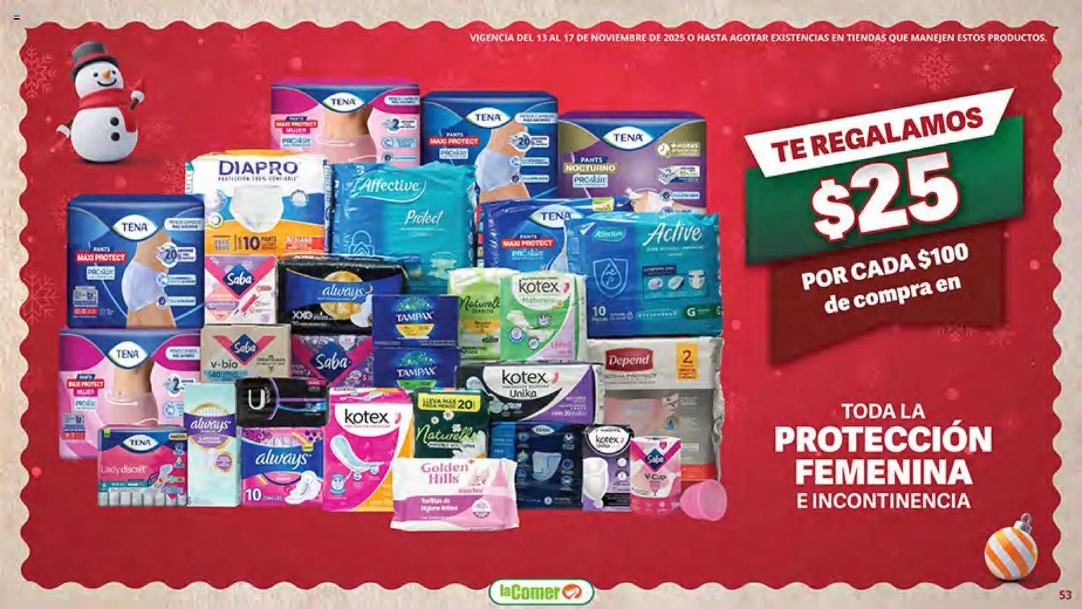 Nuevas ofertas de La Comer válidas en toda la República Mexicana desde el 13.11.2025. ¡Encuentra las mejores ofertas en La Comer Buen Fin ! | Página: 53 | Productos: Té, Pants