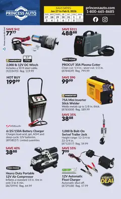 Preview of Princess Auto - 2 Week Sale! from shop Princess Auto valid from 27.01.2026 | Page: 2