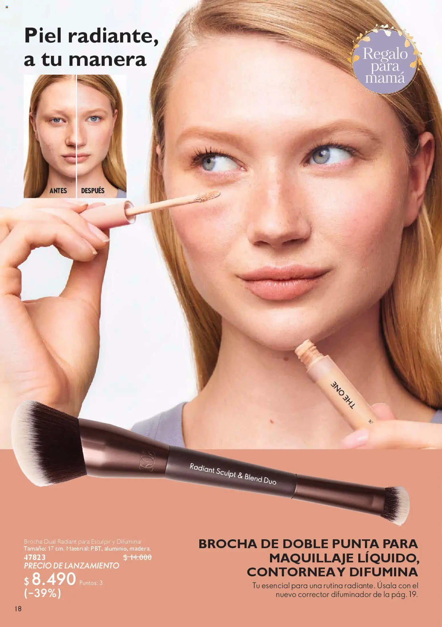 Oriflame ofertas  │ válido desde el 28.03.2026 | Página: 18 | Productos: Maquillaje, Corrector