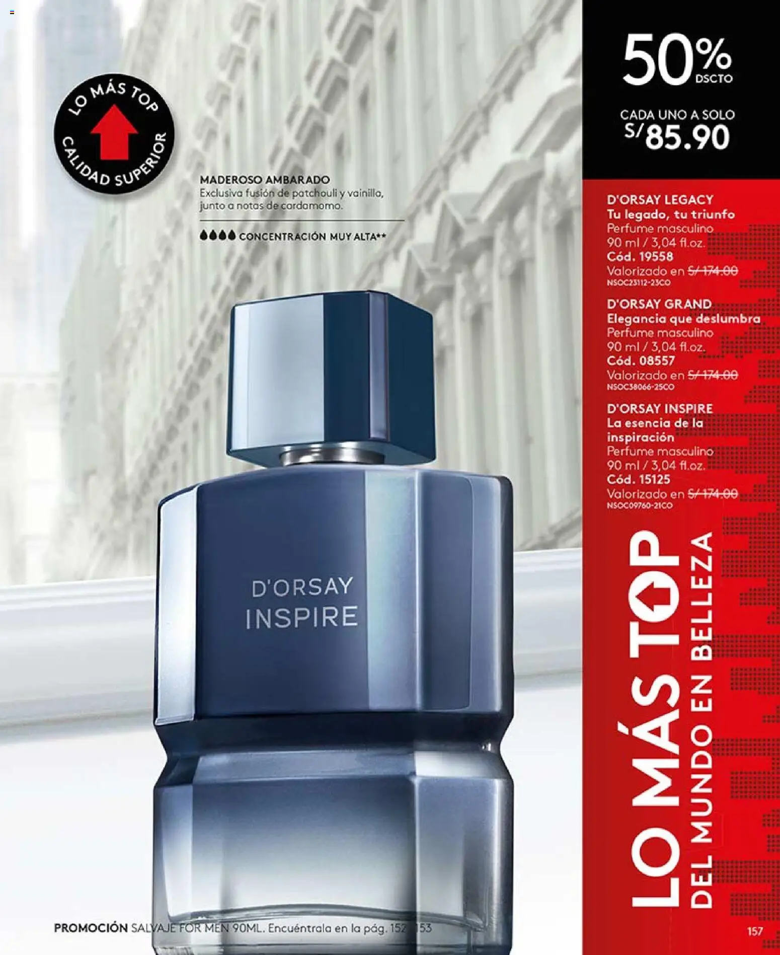 Catálogo Ésika válido desde 21.02.2026 | Página: 157 | Productos: Perfume