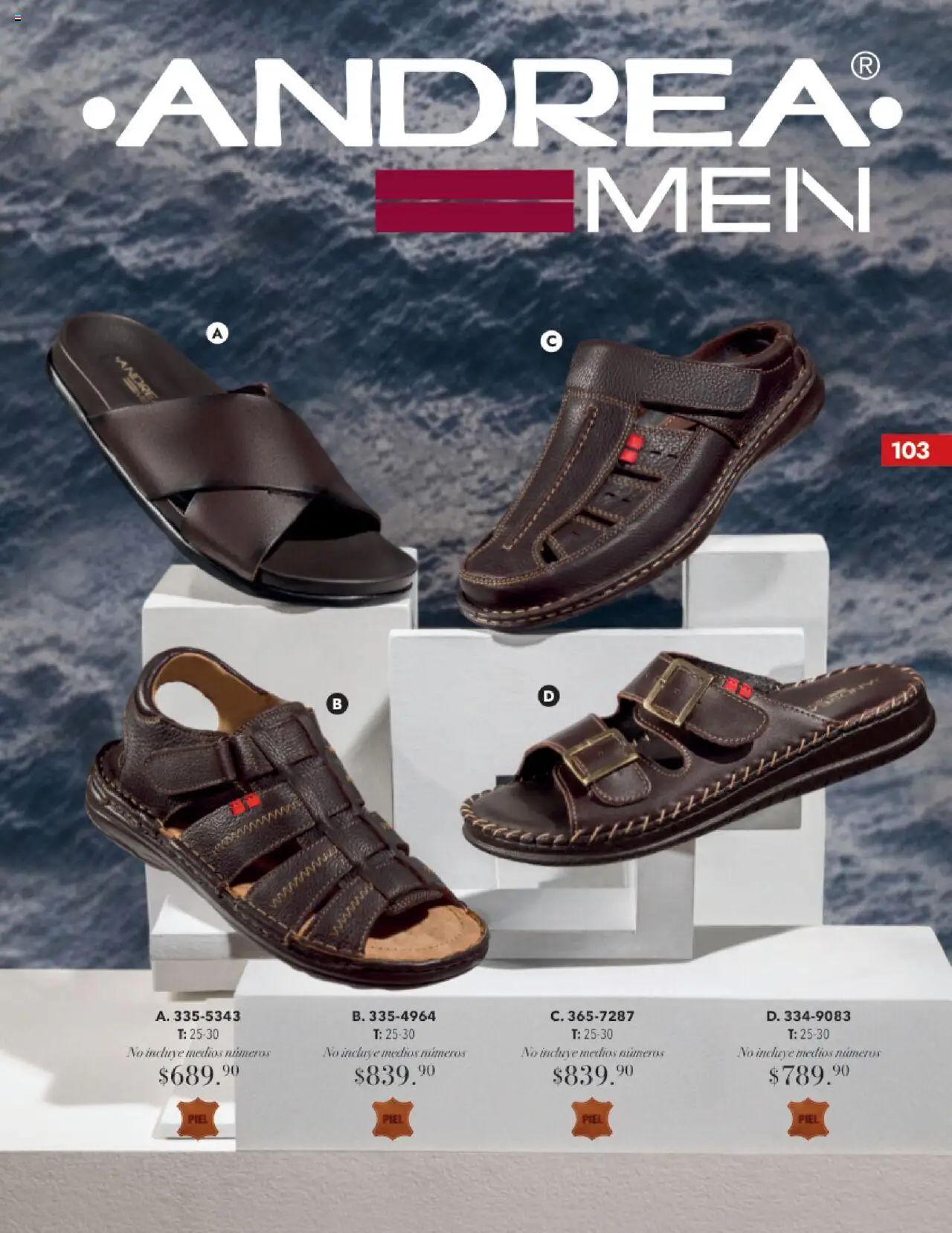 Nuevas ofertas de Andrea válidas en toda la República Mexicana desde el 17.08.2025. ¡Encuentra las mejores ofertas en Andrea - Catálogo Tropical Otoño / Invierno! | Página: 103