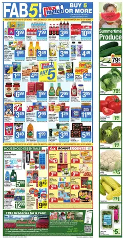 Shaw's Weekly Ad - valid from 25.07.2025 | Page: 5 | Products: Broccoli, Pen, Chips, Sauce