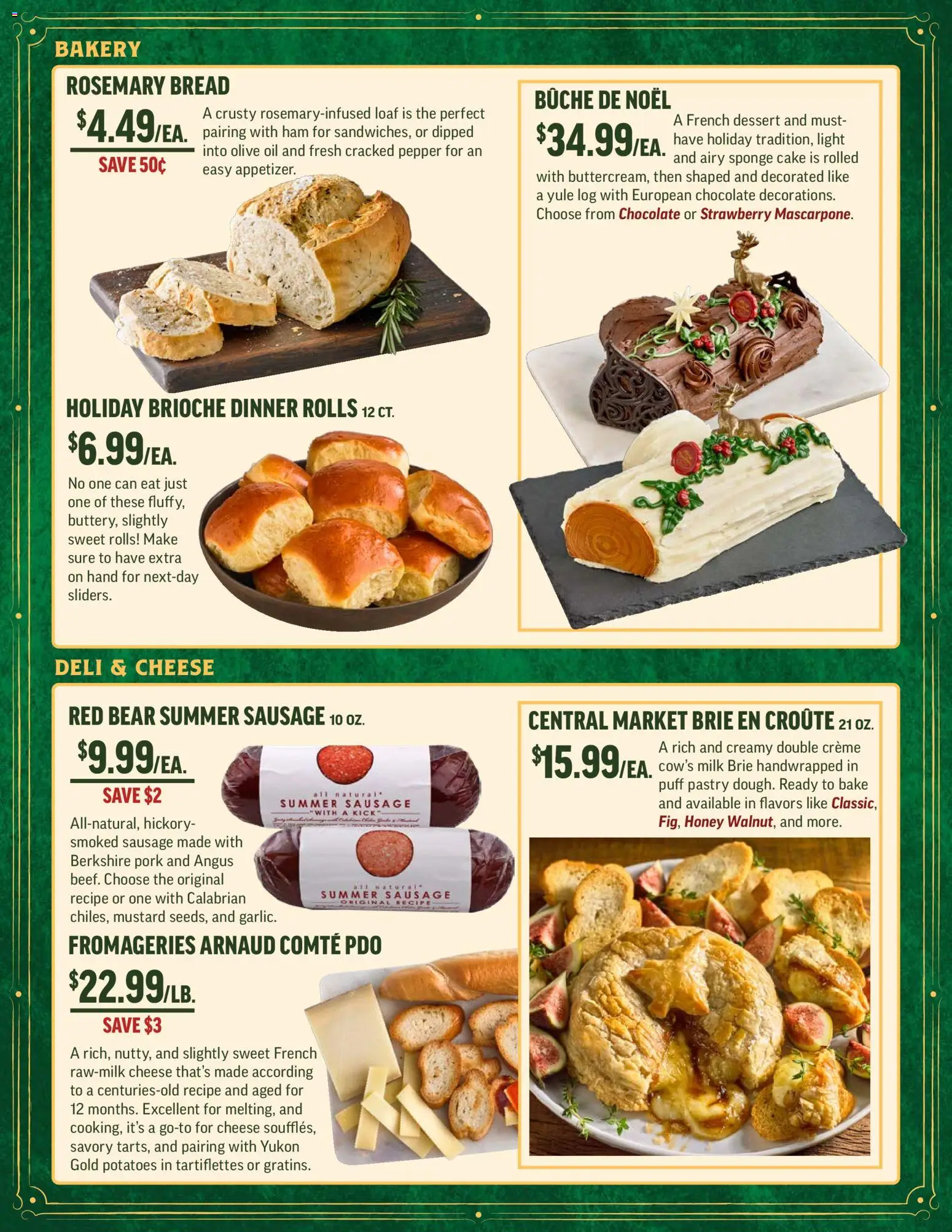 Central Market Weekly Ad - valid from 17.12.2025 | Page: 7 | Products: Milk, Oil, Chocolate, Puff Pastry