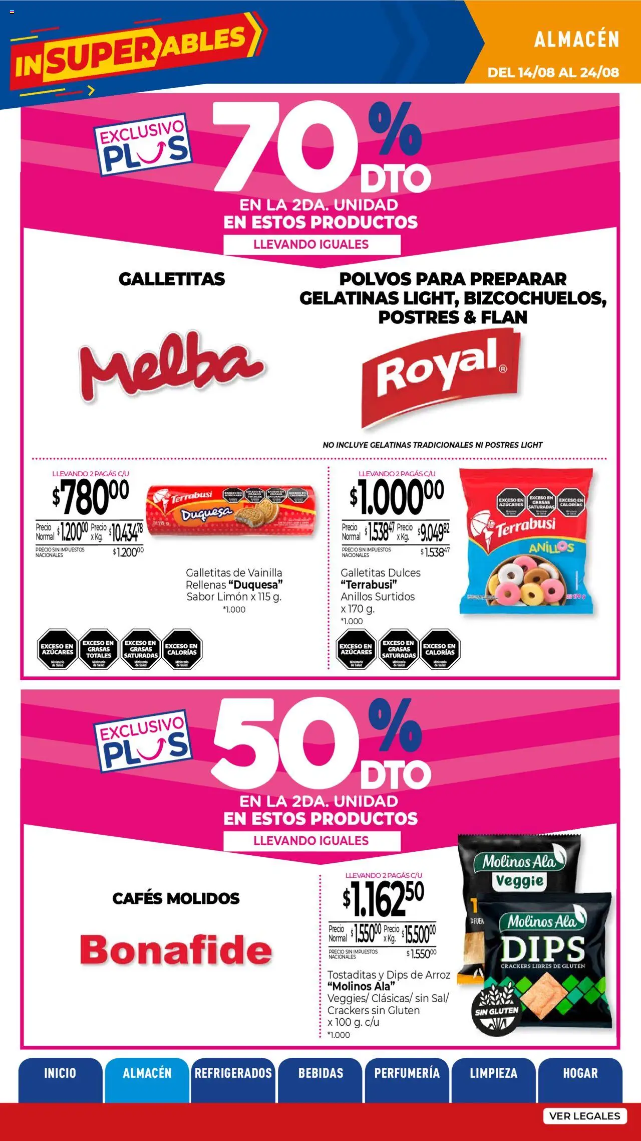 La Anonima - Insuperables - z5 │ válido desde el 14.08.2025 | Página: 6 | Productos: Galletitas, Limón, Arroz