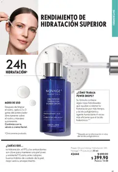 Vista previa de Oriflame Black Friday, nuevo folleto de la tienda, válido en México a partir del 22.11.2025 | Página: 61 | Productos: Serum, Crema, Sobre