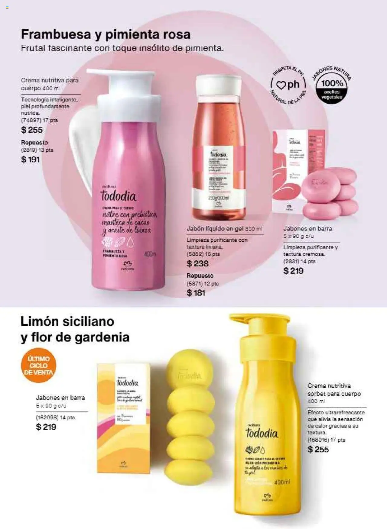 Nuevas ofertas de Natura válidas en toda la República Mexicana desde el 21.07.2025. ¡Encuentra las mejores ofertas en Natura - Campaña12 2025! | Página: 118 | Productos: Crema, Pimienta, Barra, Jabón