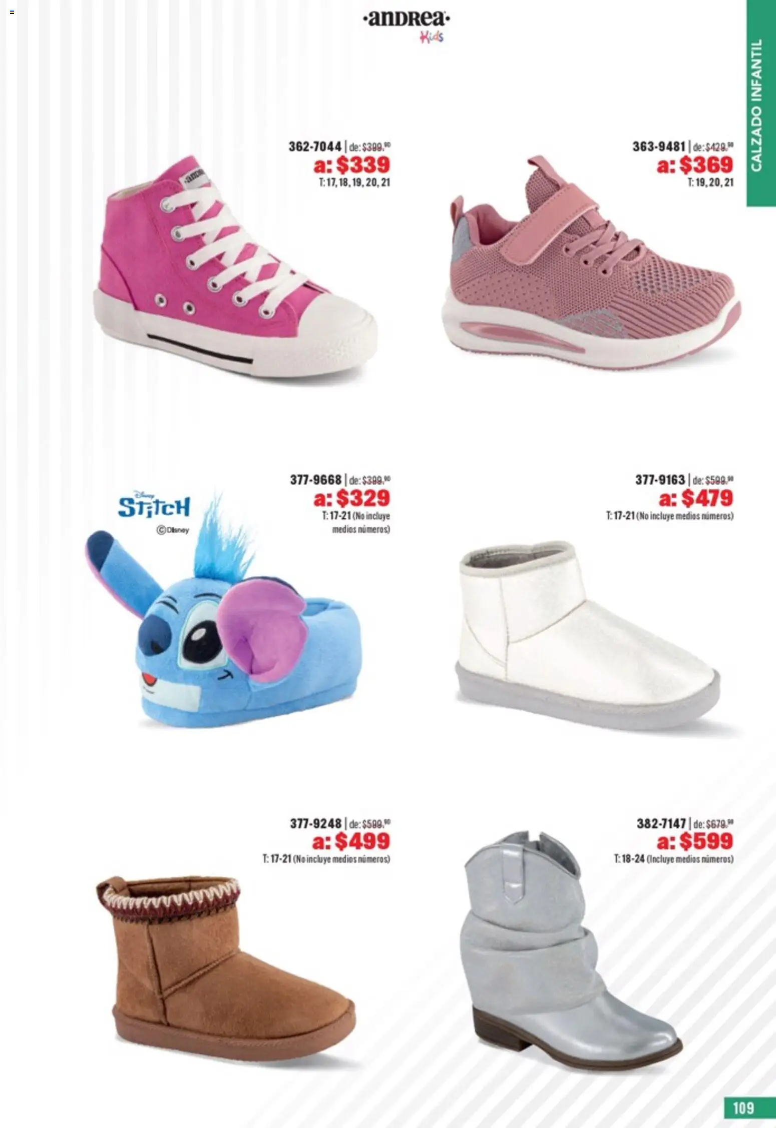 Nuevas ofertas de Andrea válidas en toda la República Mexicana desde el 05.04.2026. ¡Encuentra las mejores ofertas en Andrea catálogo Outlet! | Página: 109