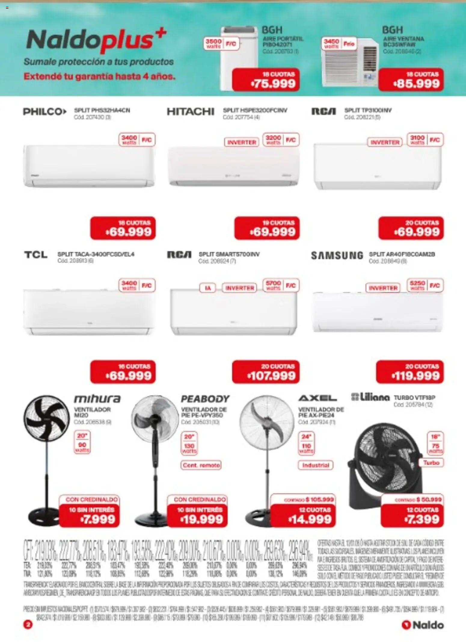 Naldo catálogo │ válido desde el 02.01.2026 | Página: 2 | Productos: Ventilador