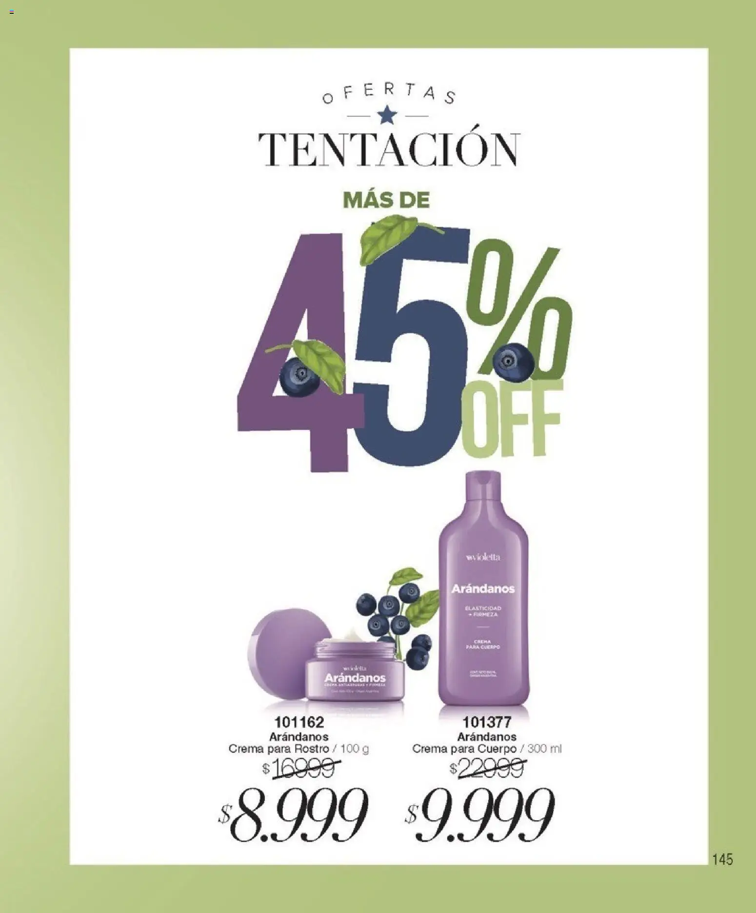 Violetta catálogo │ válido desde el 01.02.2026 | Página: 145 | Productos: Arándanos, Crema