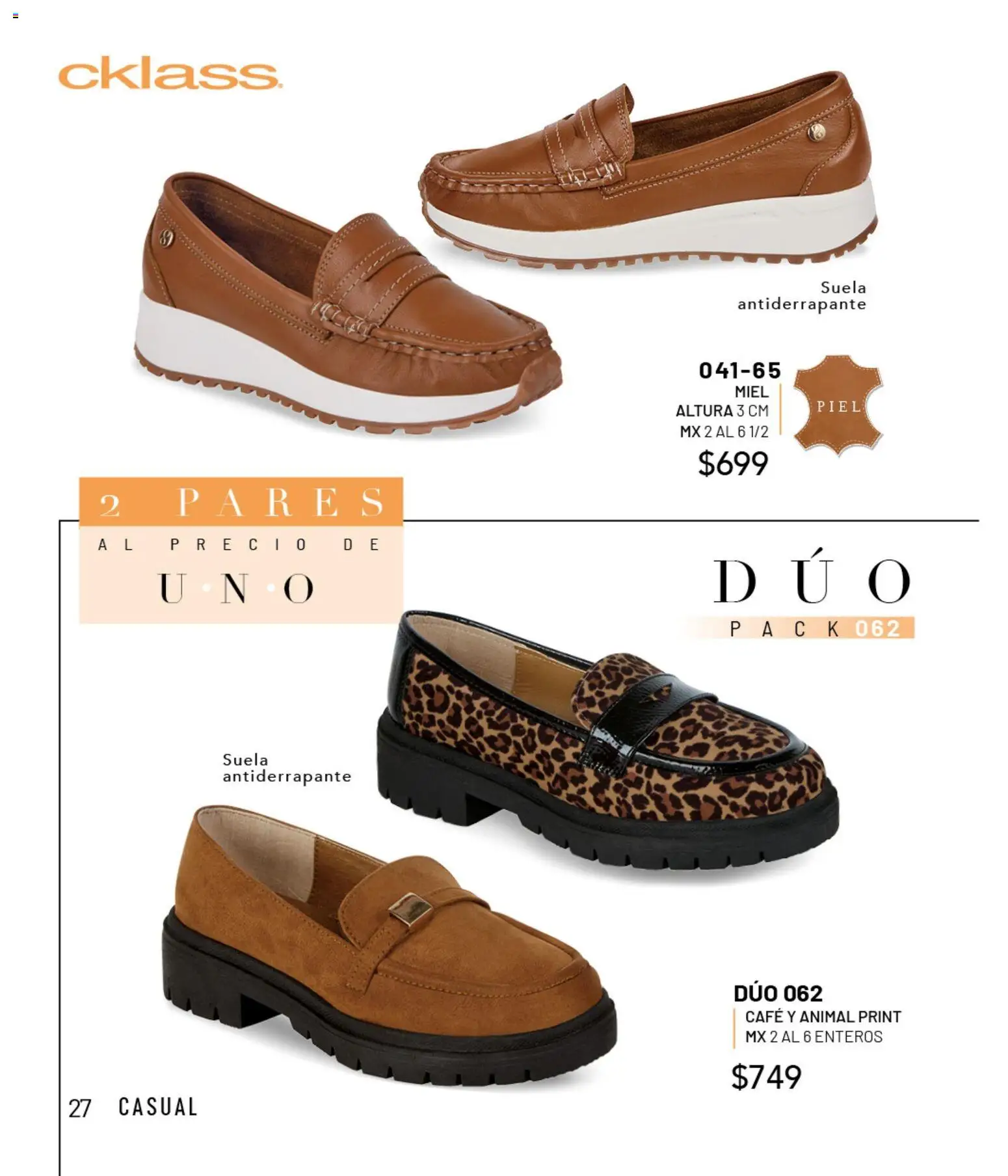 Nuevas ofertas de Cklass válidas en toda la República Mexicana desde el 02.01.2026. ¡Encuentra las mejores ofertas en Cklass catálogo Casuales! | Página: 28 | Productos: Café