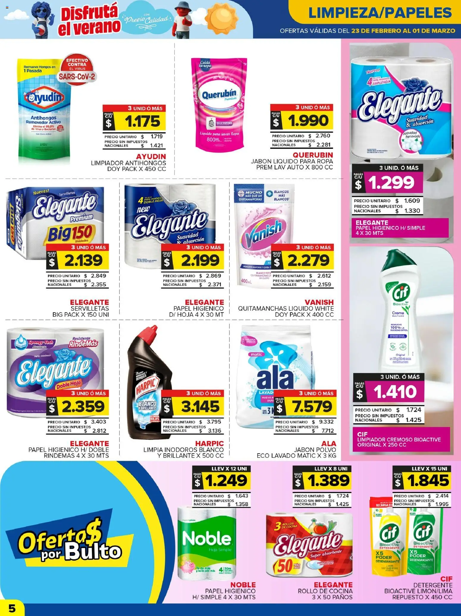 Carrefour Maxi catálogo │ válido desde el 23.02.2026 | Página: 7 | Productos: Polvo, Jabón, Detergente, Hongos