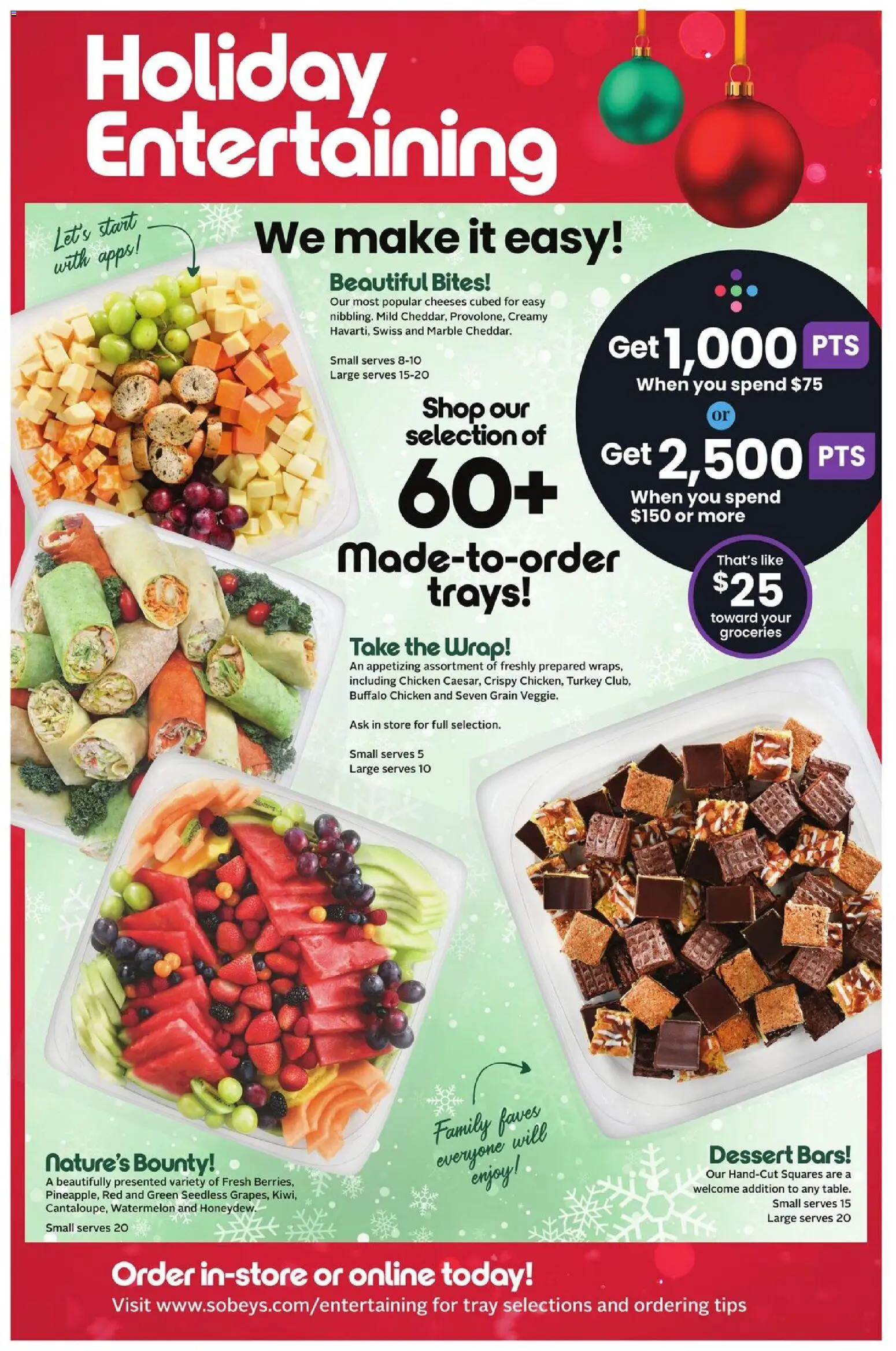 Sobeys flyer valid from 25.12.2025 | Page: 16 | Products: Turkey, Chicken