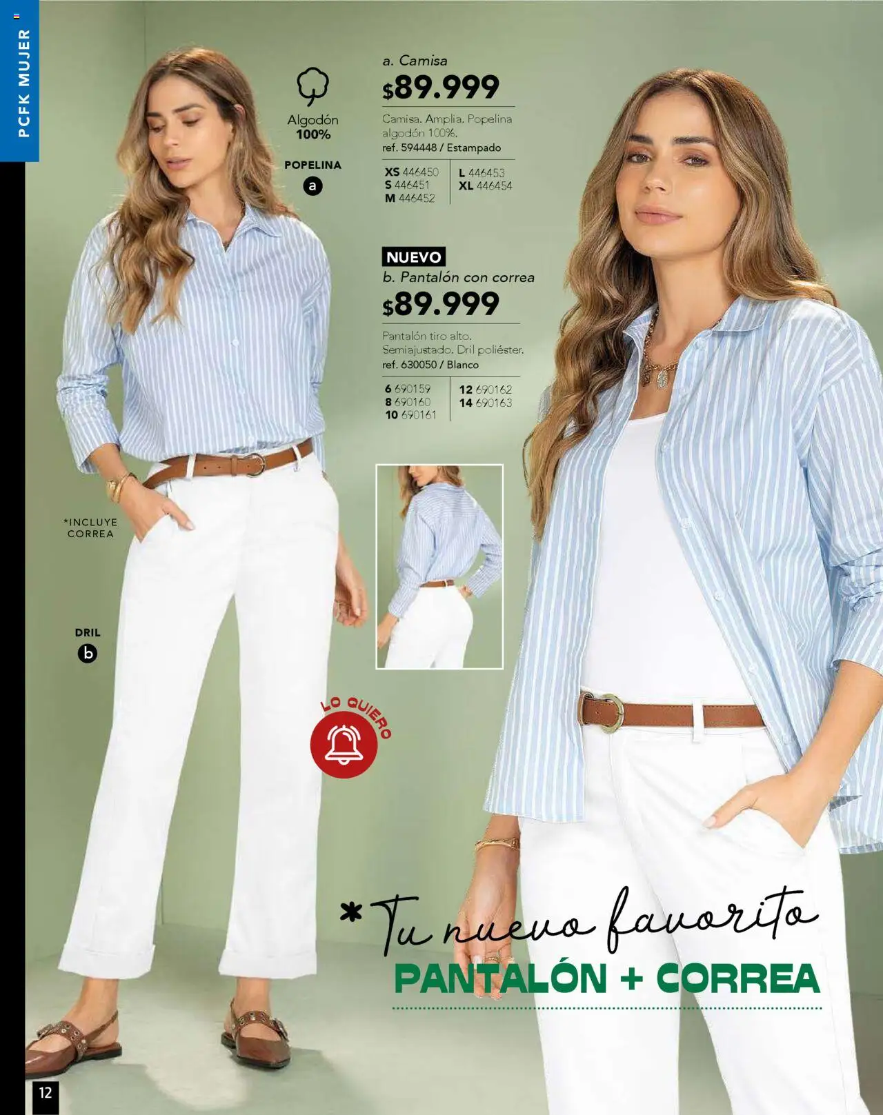 Pacifika revista - valida desde el 25.09.2025 | Página: 12 | Productos: Algodón, Camisa