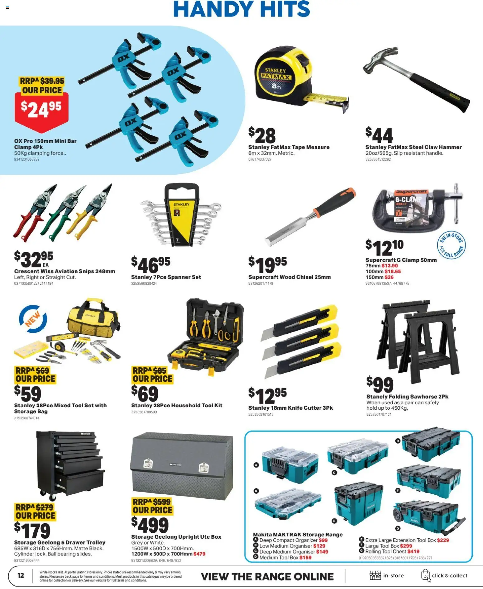 Mitre 10 catalogue - valid from 18.03.2026 | Page: 12 | Products: Box, Slip, Trolley, Bag