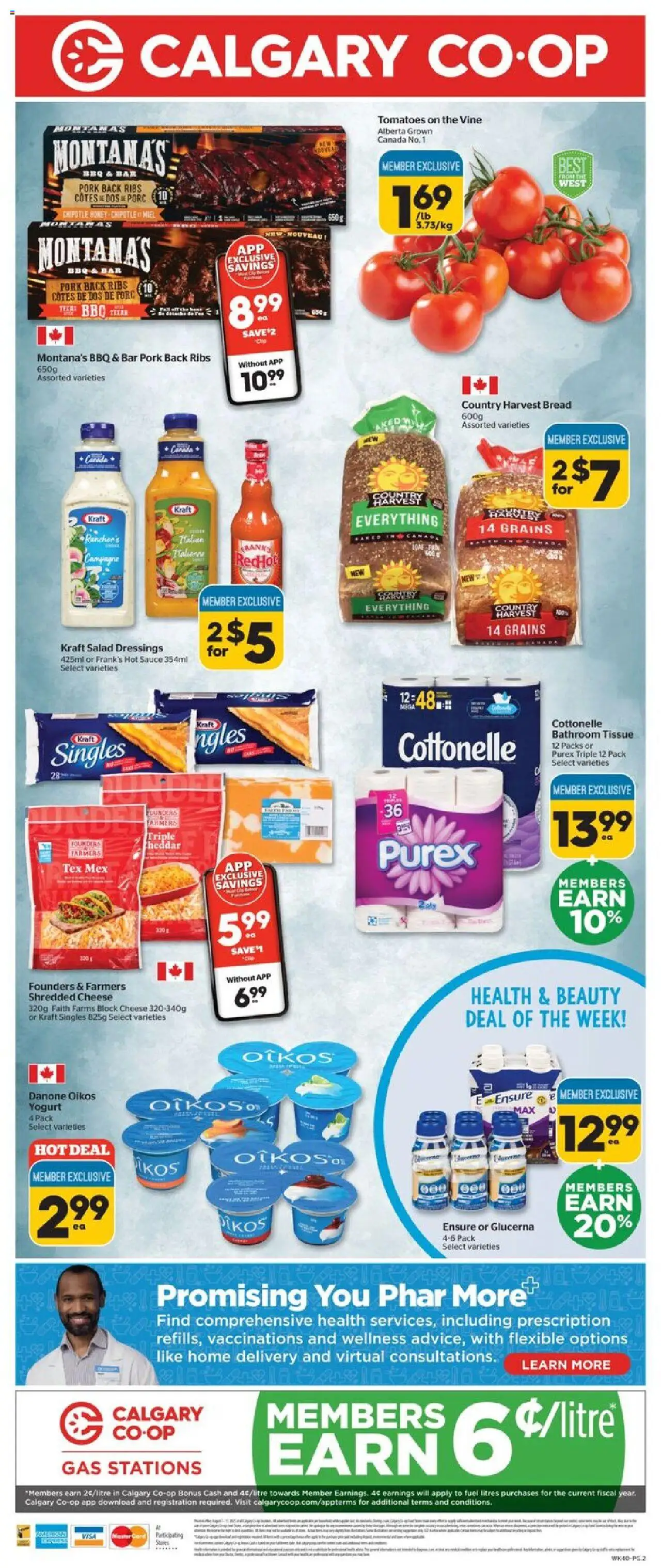 Calgary Co-op flyer valid from 07.08.2025 | Page: 2