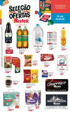 Bistek Supermercados ofertas Seleção  - Pré-Visualização do folheto da loja Bistek Supermercados, válido de 24.04.2026
