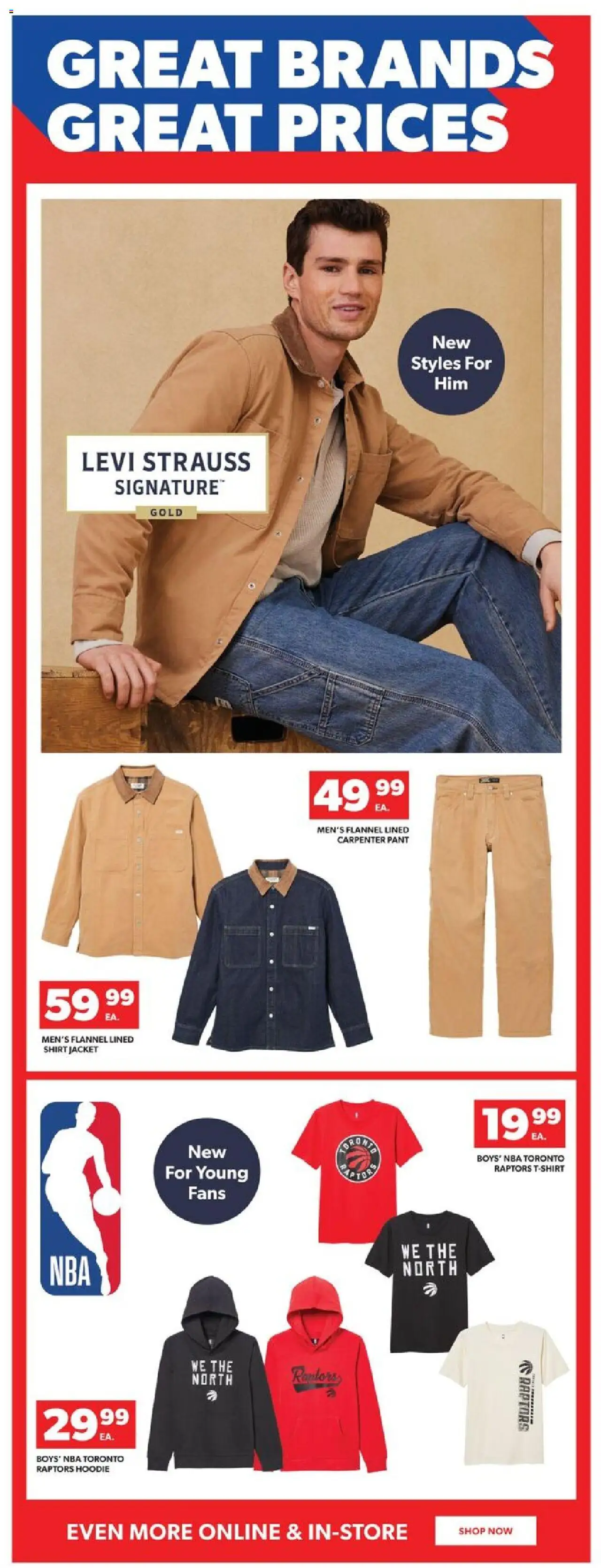Real Canadian Superstore flyer valid from 02.10.2025 | Page: 35 | Products: Shirt, Tshirt, Hoodie, Jacket