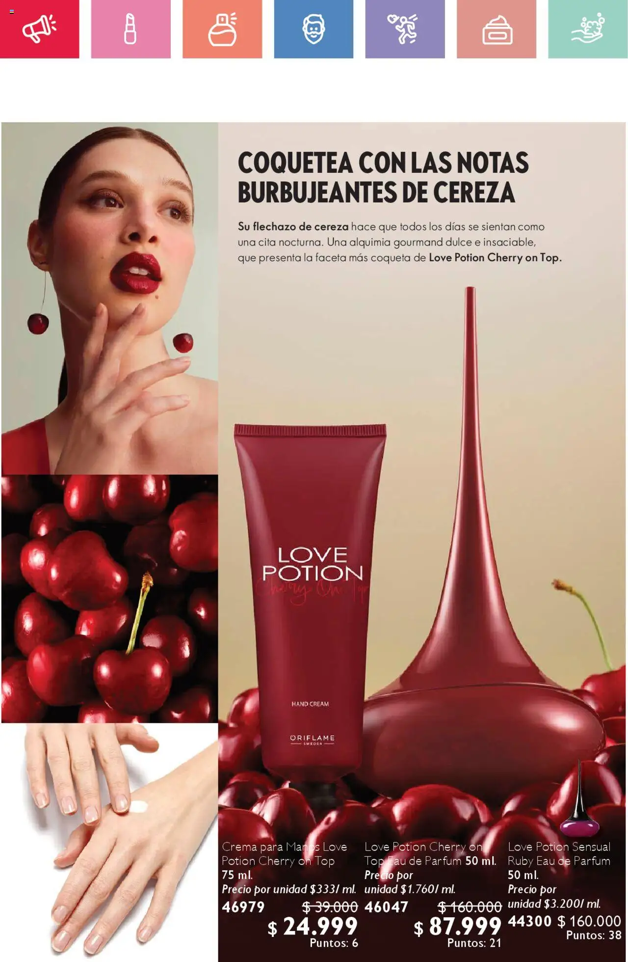 Oriflame revista - valida desde el 02.08.2025 | Página: 82 | Productos: Crema, Top