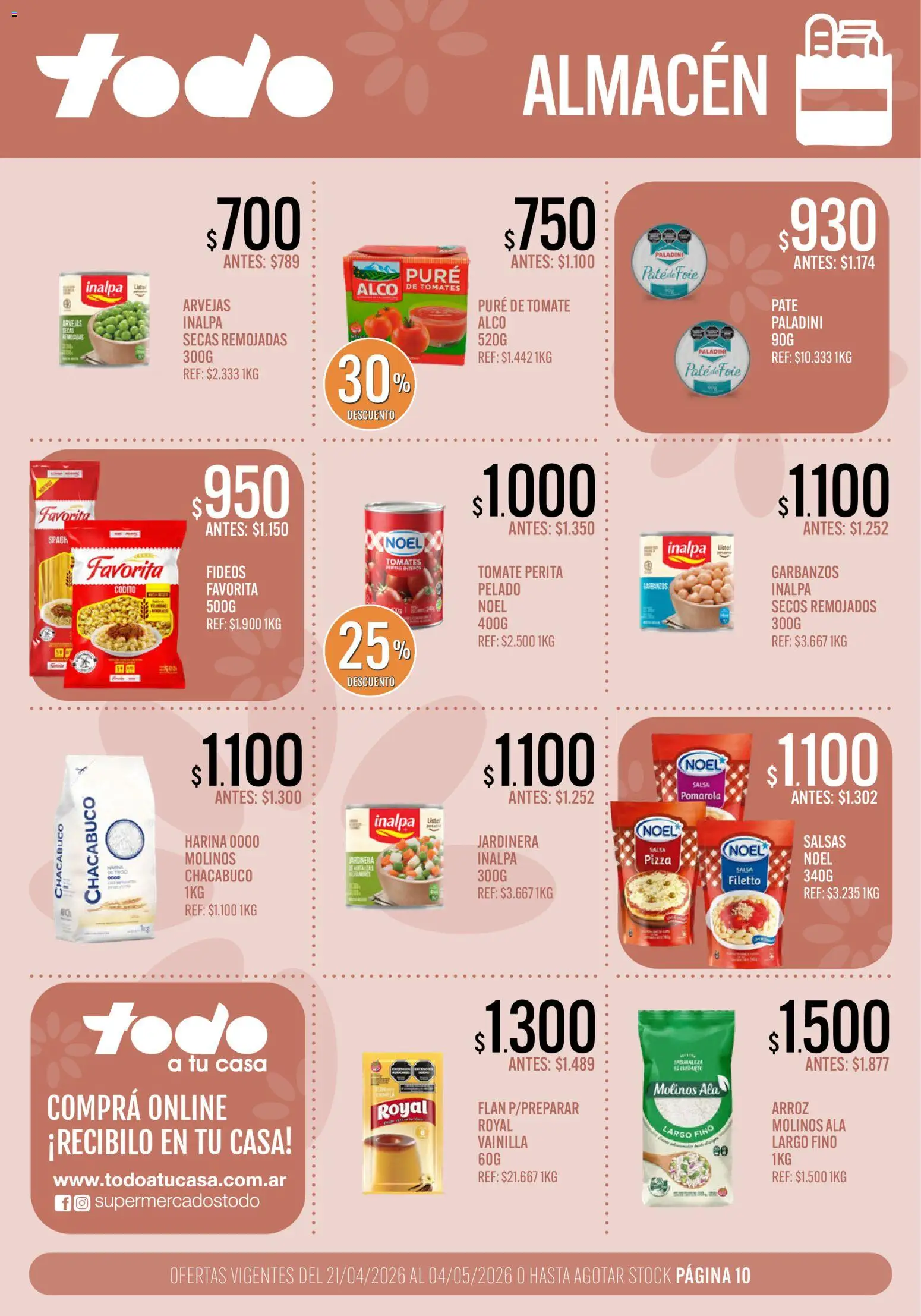 Supermercados TODO - Ofertas de 21/04/2026 ✳️ Obtenga un descuento limitado hoy mismo | Argentina