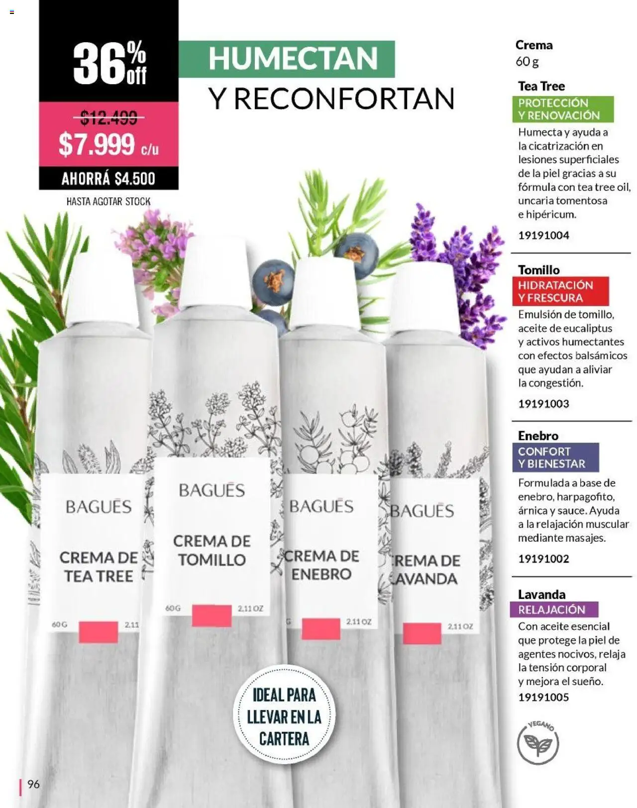 Bagués catálogo │ válido desde el 01.06.2025 | Página: 96 | Productos: Cartera, Aceite, Emulsión, Crema