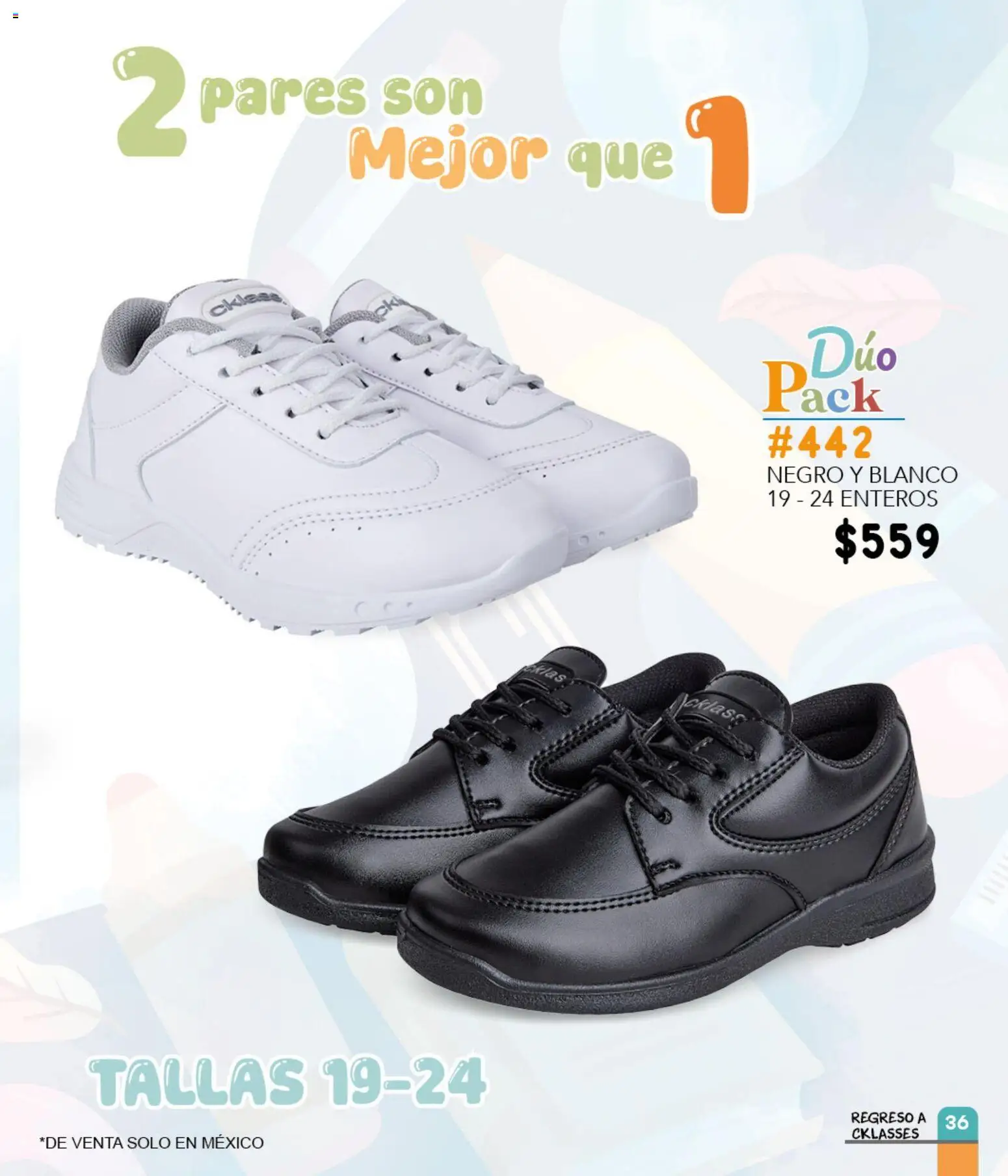 Nuevas ofertas de Cklass válidas en toda la República Mexicana desde el 15.12.2025. ¡Encuentra las mejores ofertas en Cklass catálogo Especial Regreso a Clases! | Página: 37