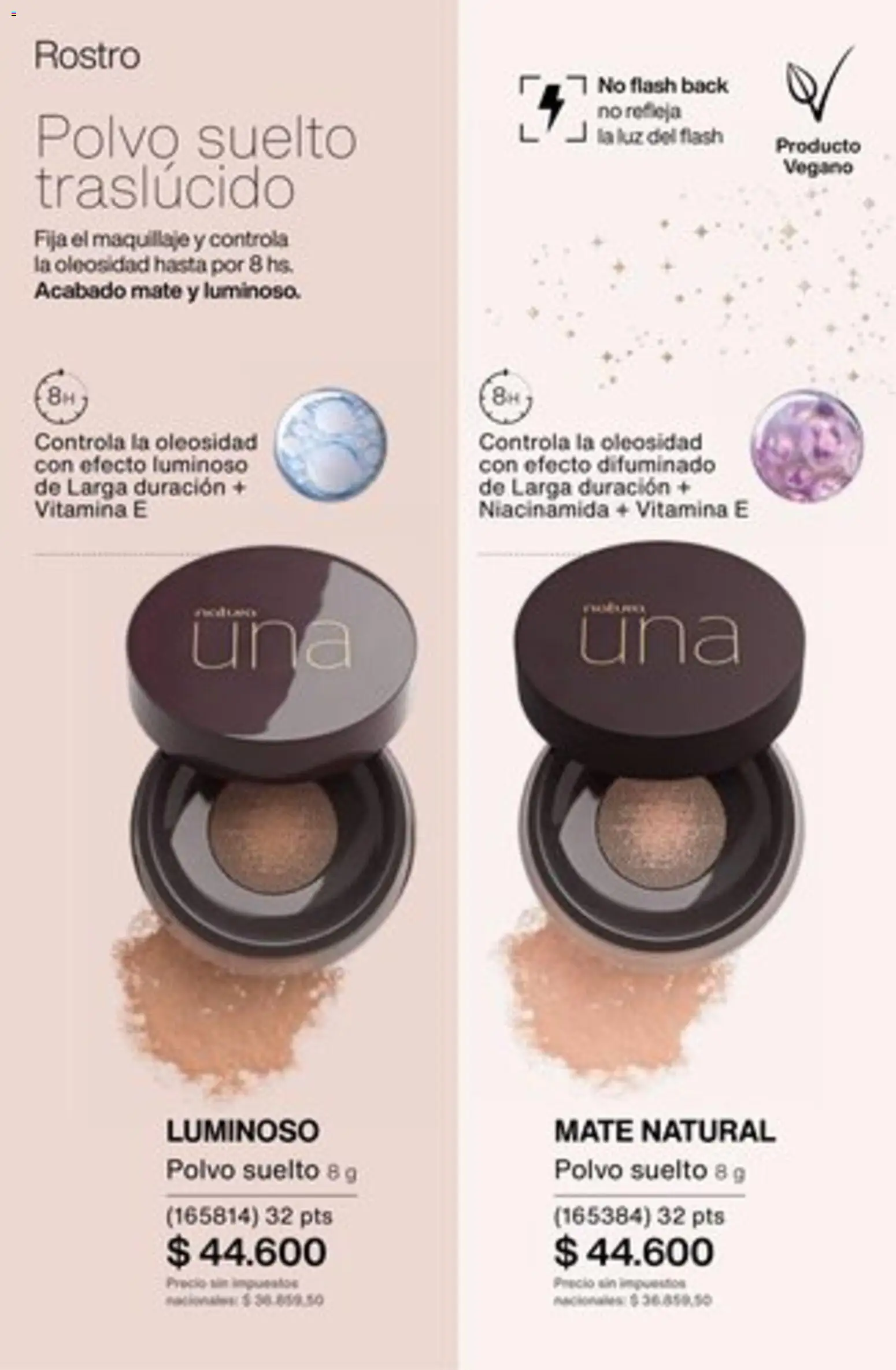 Catálogo Natura Ciclo 16/2025 │ válido desde el 01.11.2025 | Página: 151 | Productos: Mate, Maquillaje, Polvo