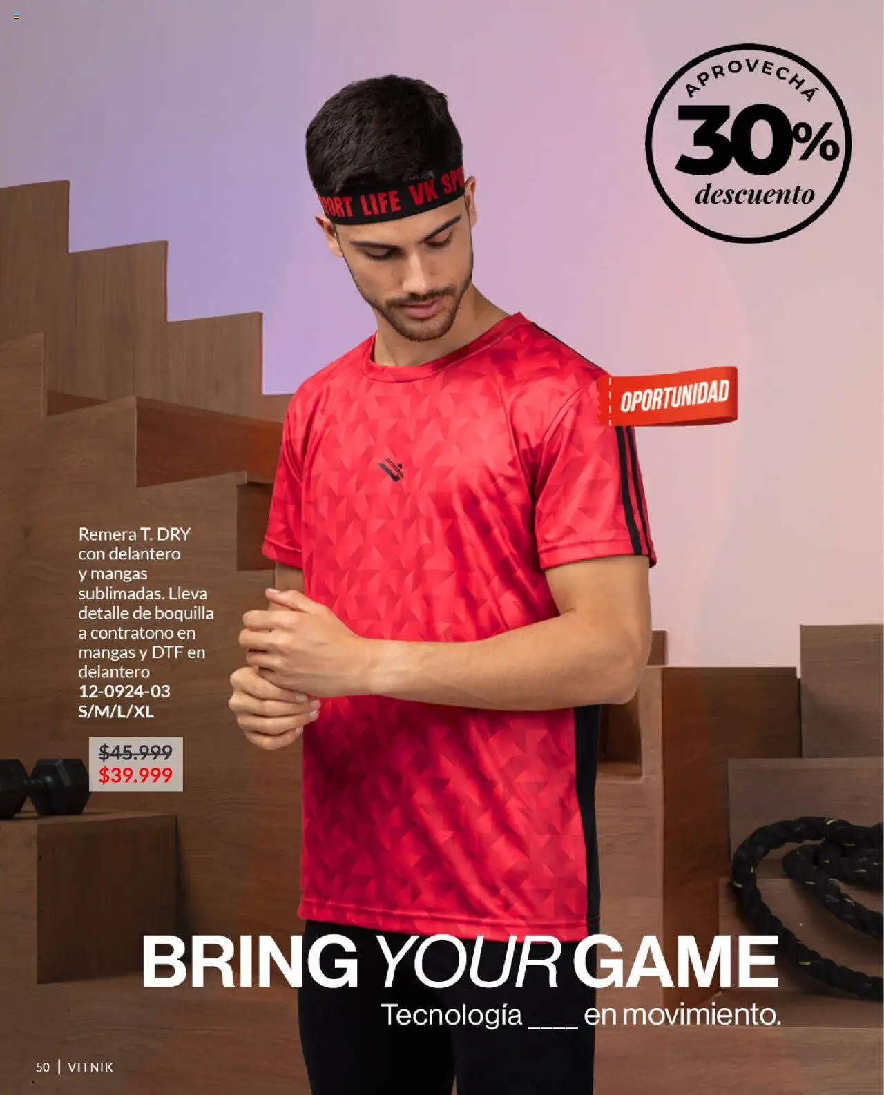 Vitnik catálogo Hombre │ válido desde el 08.08.2025 | Página: 50 | Productos: Remera