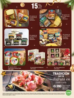 Jumbo - Cenas y novenas -  Vista previa de la revista de la tienda Jumbo valido desde el 04.12.2025 | Página: 15 | Productos: Jamón serrano, Sobre, Queso, Jamón