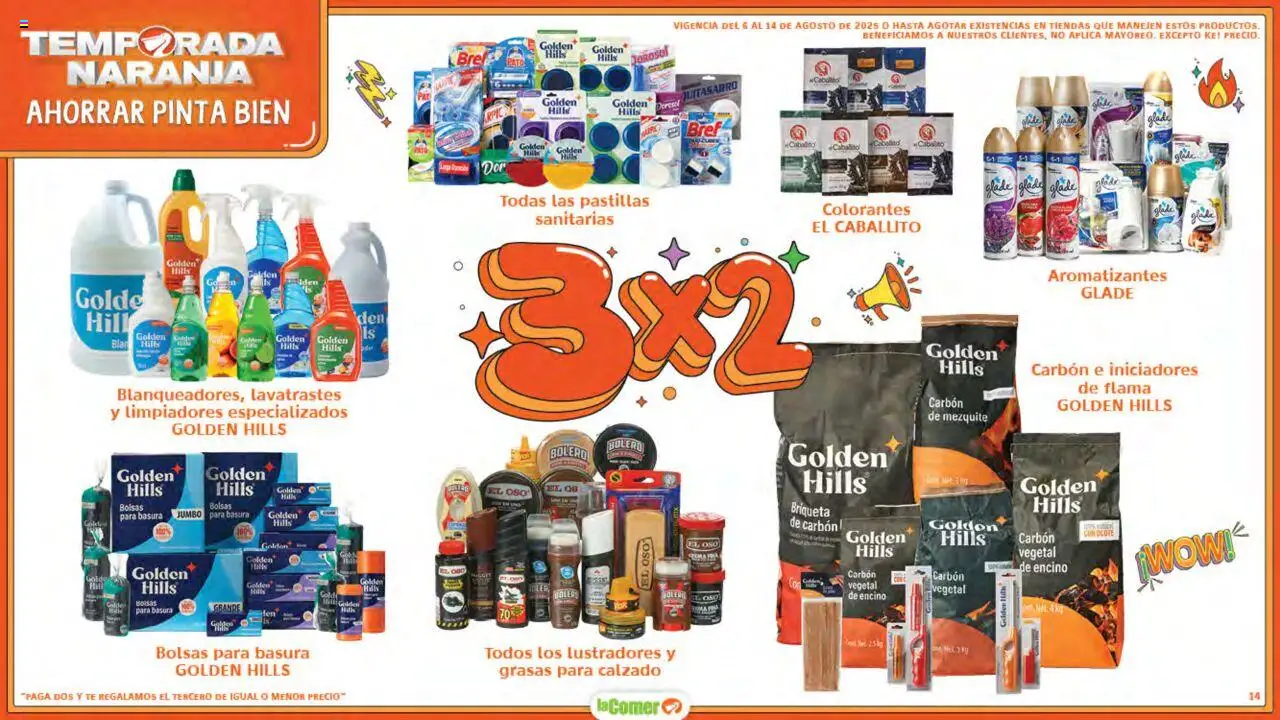 Nuevas ofertas de La Comer válidas en toda la República Mexicana desde el 06.08.2025. ¡Encuentra las mejores ofertas en La Comer - Folleto! | Página: 14 | Productos: Té