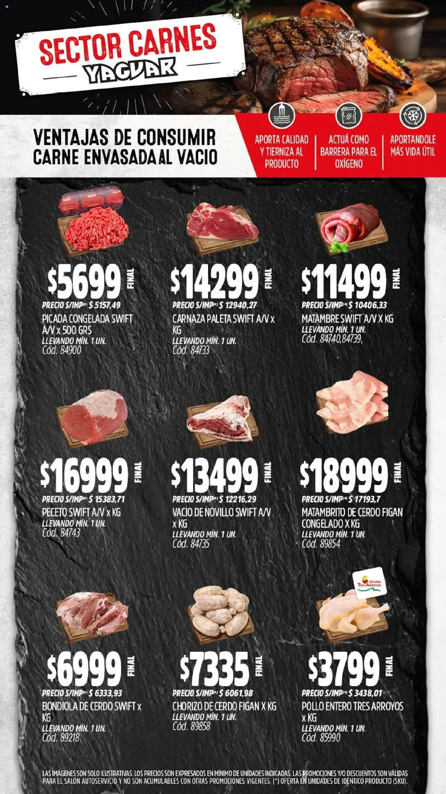 Yaguar - Oferta Semanal Santa Fé │ válido desde el 20.04.2026 | Página: 5 | Productos: Pollo, Paleta, Chorizo, Cerdo