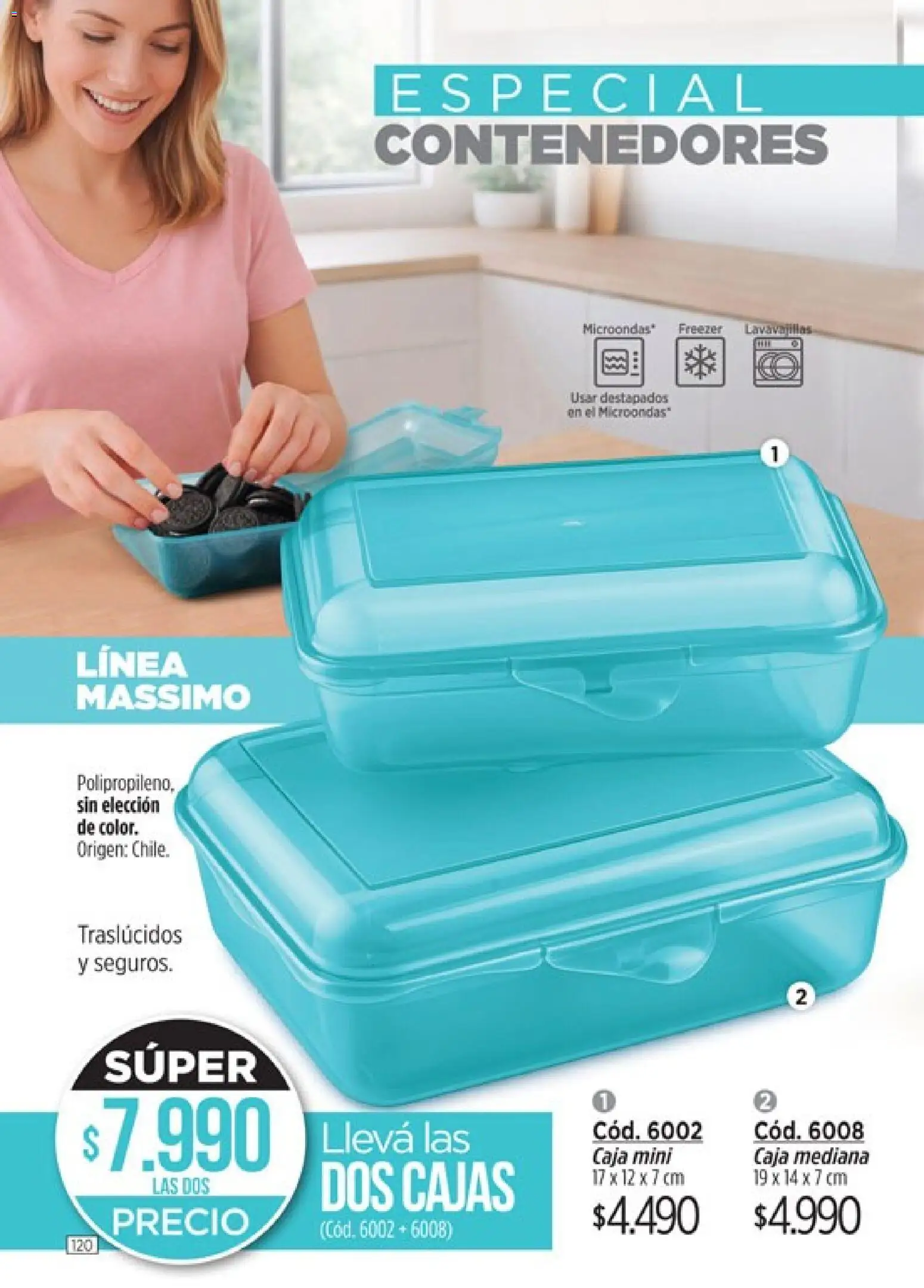 Catálogo Amodil Campaña 6 │ válido desde el 04.03.2026 | Página: 120 | Productos: Lavavajillas, Caja, Microondas, Freezer