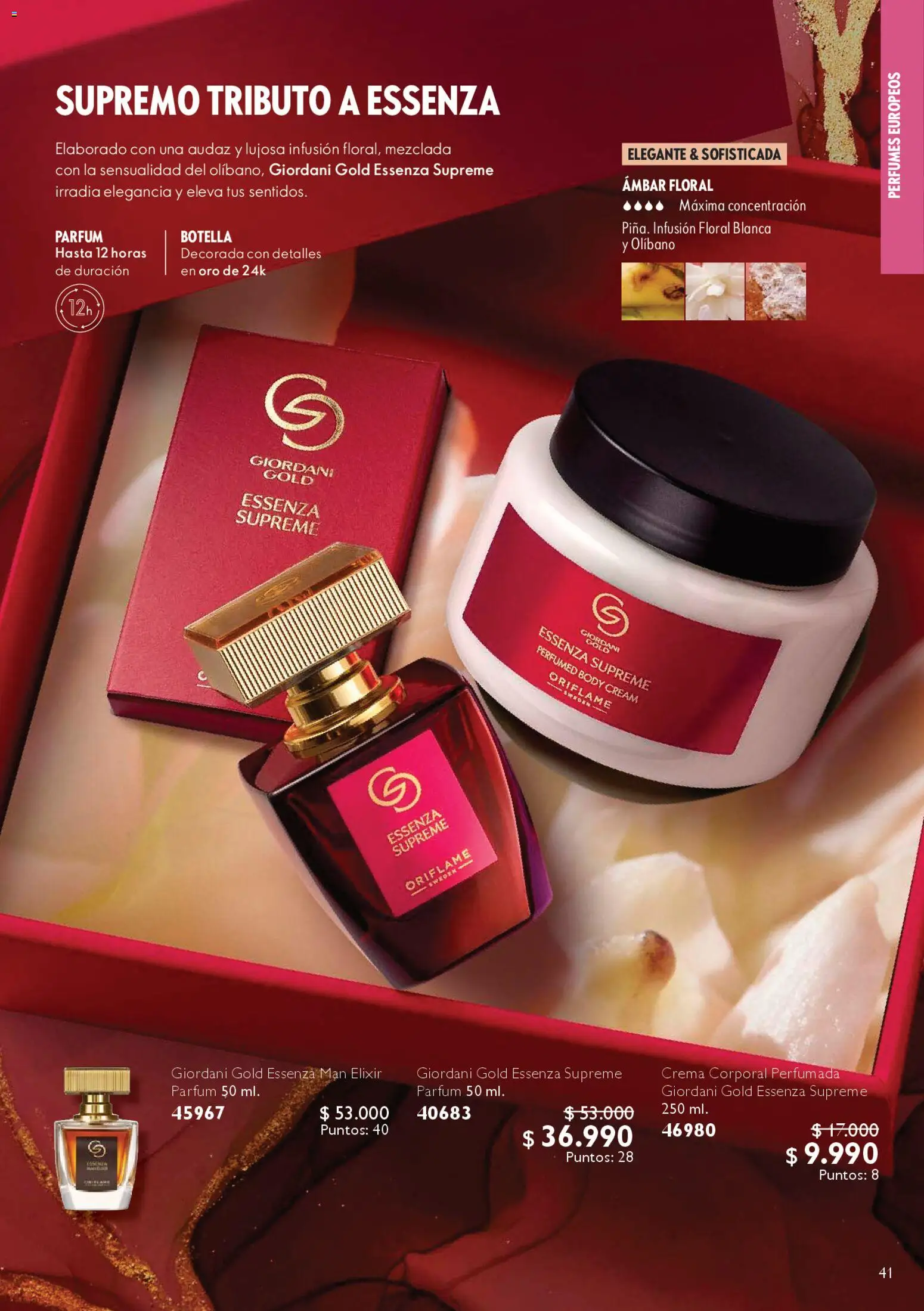 Oriflame catálogo │ válido desde el 07.03.2026 | Página: 41 | Productos: Body, Botella, Crema
