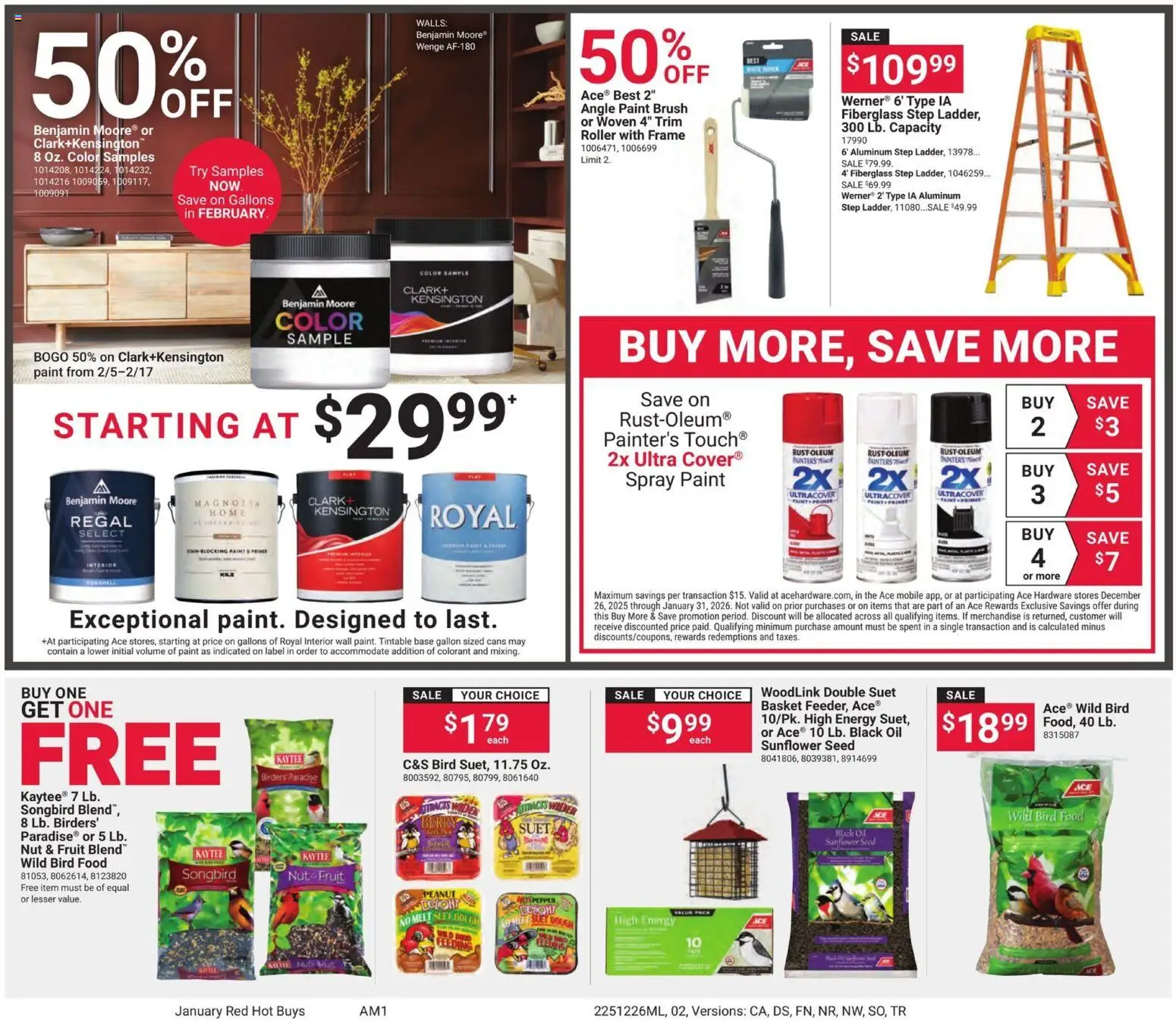 Giant Eagle Ace Ad - valid from 26.12.2025 | Page: 2 | Products: Trim, Basket, Oil, Pepper