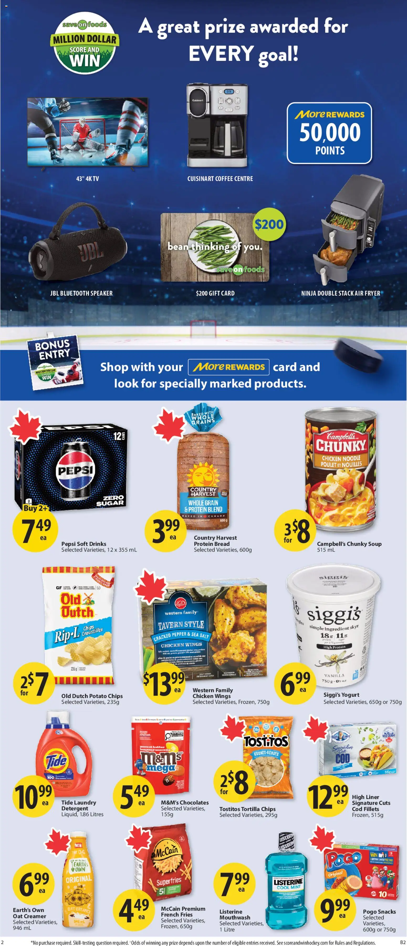 Save on foods flyer valid from 27.11.2025 | Page: 35 | Products: Fryer, Butter, Coffee, Chicken