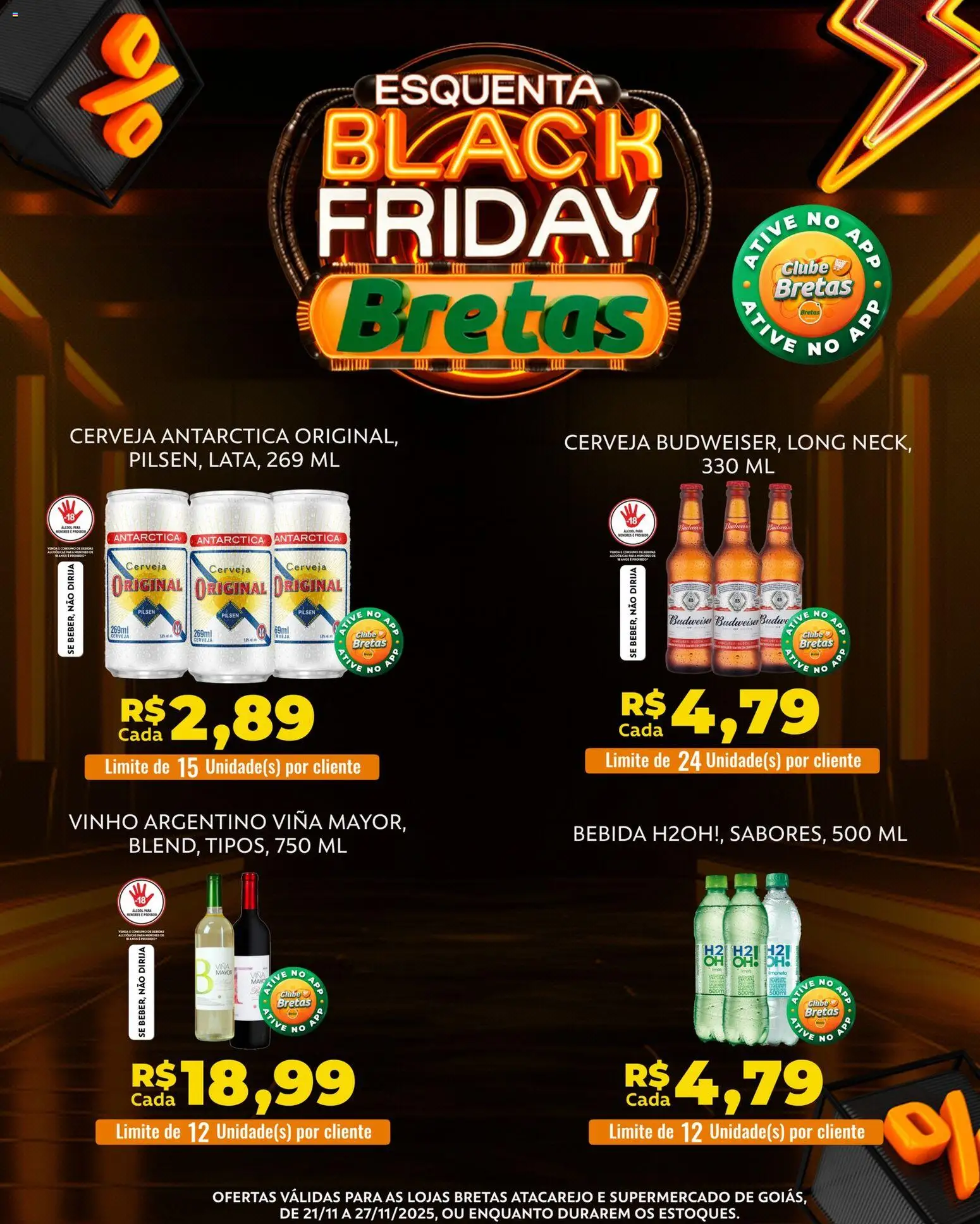 Bretas Folheto - válido de 21.11.2025 | Página: 5 | Produtos: Vinho, Cerveja, Bebida