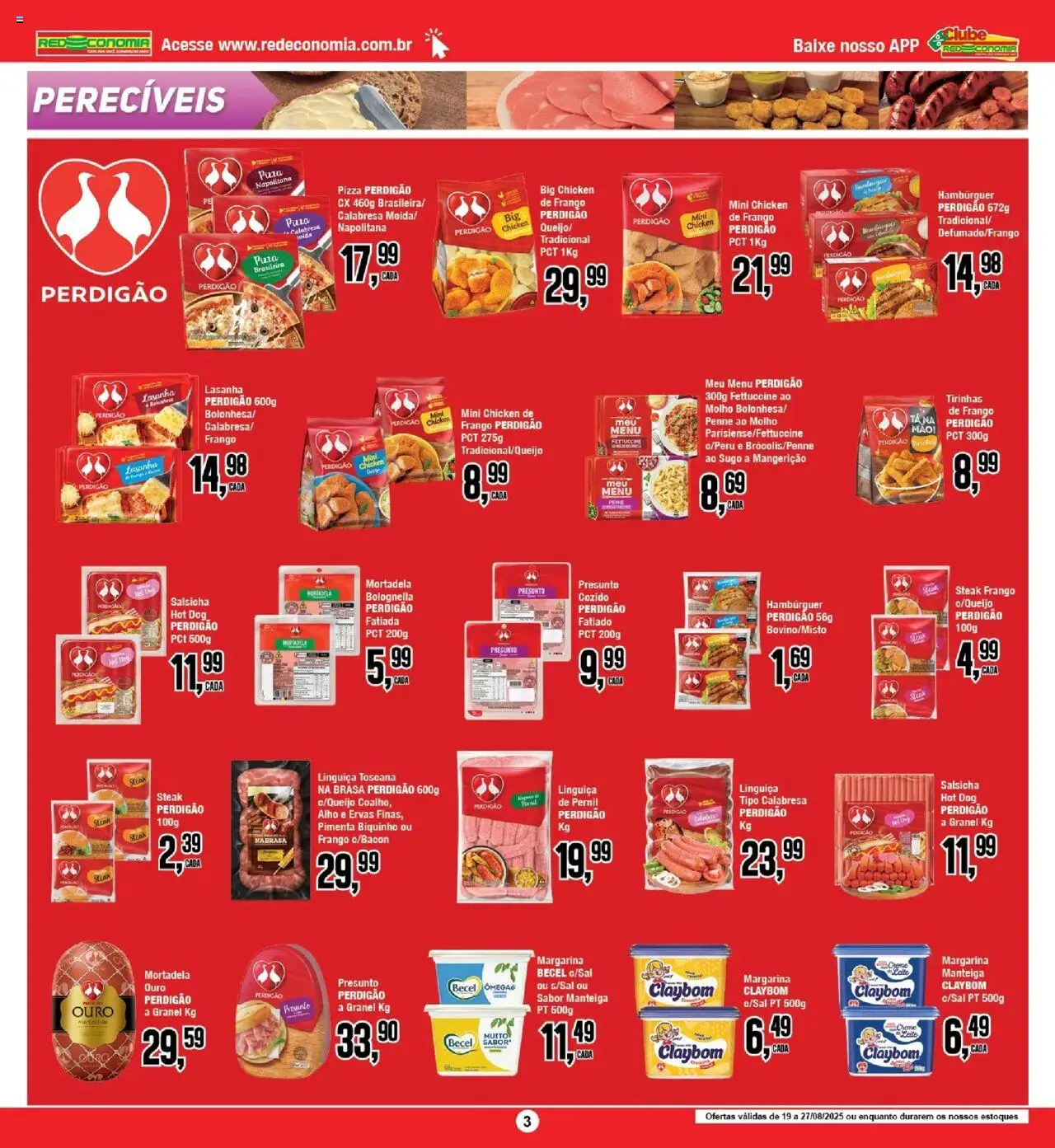 Princesa Folheto - válido de 19.08.2025 | Página: 2 | Produtos: Salsicha, Manteiga, Mortadela, Frango