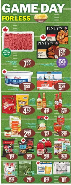 Preview of Food Basics - Cornwall from shop Food Basics valid from 22.01.2026 | Page: 15 | Products: Nuts, Glasses, Chicken wings, Chicken