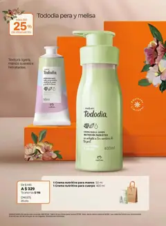 Vista previa de Natura campaña 6 2026, nuevo folleto de la tienda, válido en México a partir del 02.04.2026 | Página: 33 | Productos: Pera, Crema, Té, Crema corporal