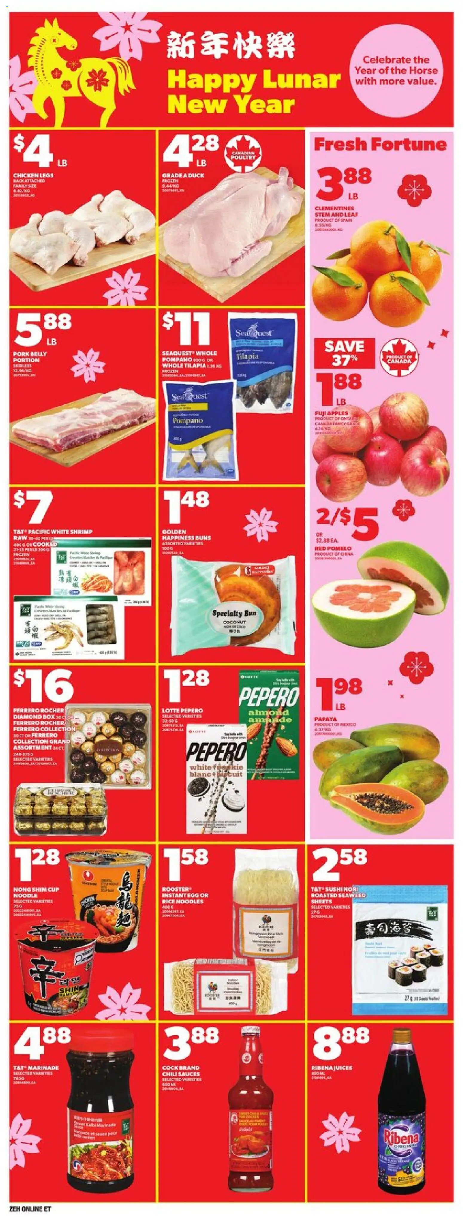 Zehrs flyer valid from 15.01.2026 | Page: 11 | Products: Noodles, Box, Chicken, Pork