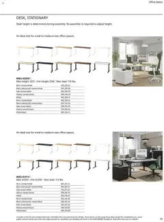Preview of IKEA weekly ads valid from 01.03.2025 | Page: 75 | Products: Desk