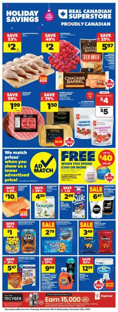 Preview of Real Canadian Superstore weekly flyer / circulaire from shop Real Canadian Superstore valid from 04.12.2025 | Page: 3