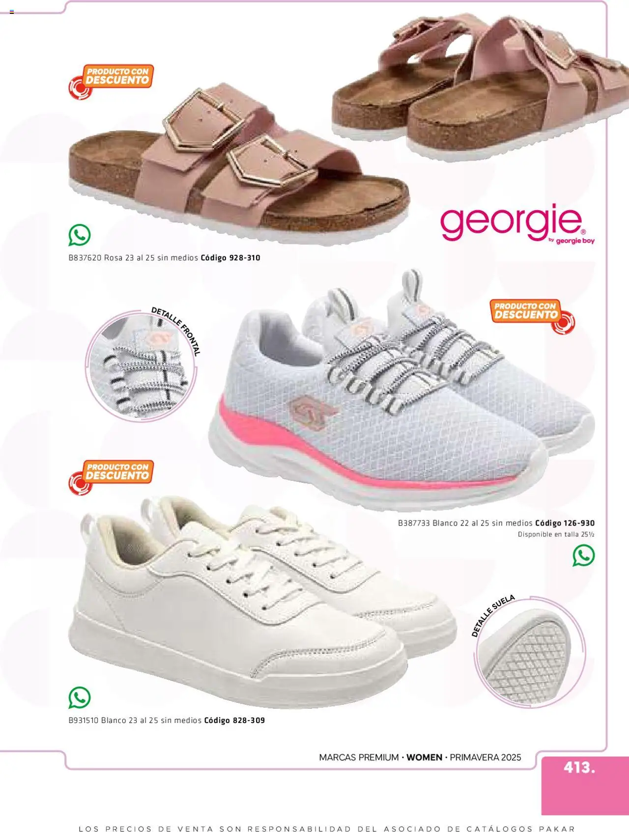 Nuevas ofertas de SC Pakar válidas en toda la República Mexicana desde el 06.03.2025. ¡Encuentra las mejores ofertas en SC Pakar catálogo Women! | Página: 413